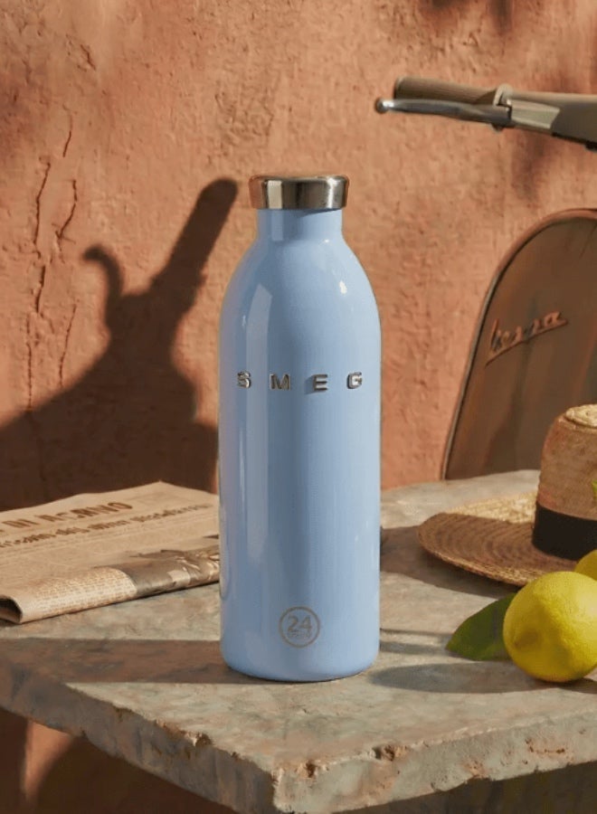 Smeg 24Bottles Clima bottle thermos 500ml, pastel blue. - Image 2